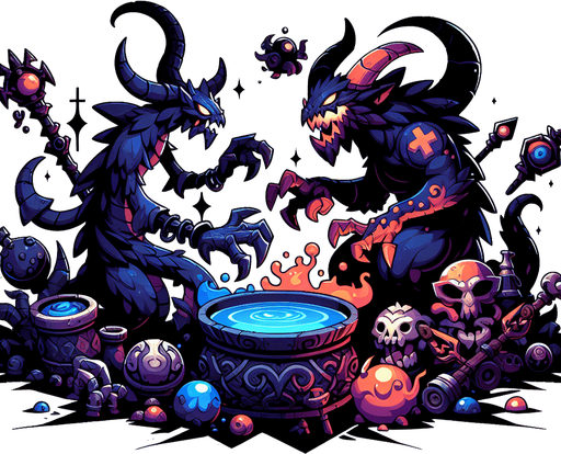 Monstrum.
Single Game Texture. In-Game asset. 2d. Blank background. High contrast. No shadows.