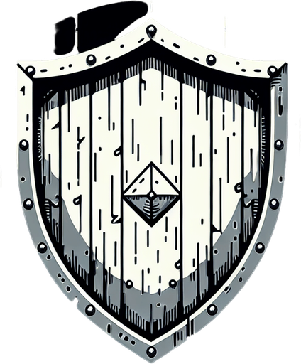 Shield.
Single Game Texture. In-Game asset. 2d. Blank background. High contrast. No shadows.