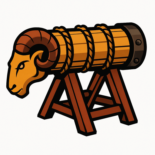 Koçbaşı.
In-Game asset.  2d.  High contrast.  No shadows