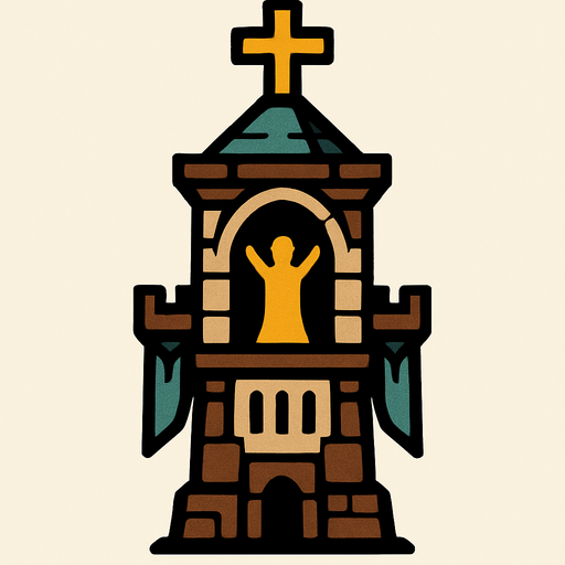 resurrectionTowerAsset.
In-Game asset.  2d.  High contrast.  No shadows