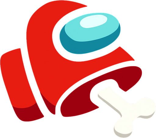 Dead among us.
In-Game asset.  2d.  High contrast.  No shadows