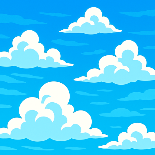 sky.
In-Game asset.  2d.  High contrast.  No shadows