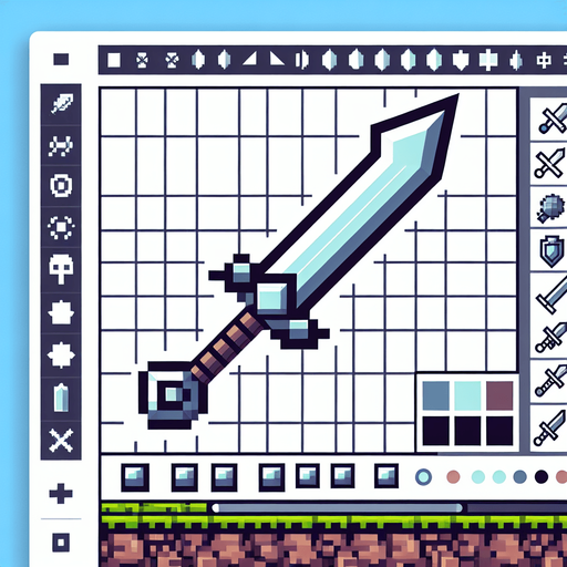 pixealrt spear.
Single Game Texture. In-Game asset. 2d. Blank background. High contrast. No shadows.