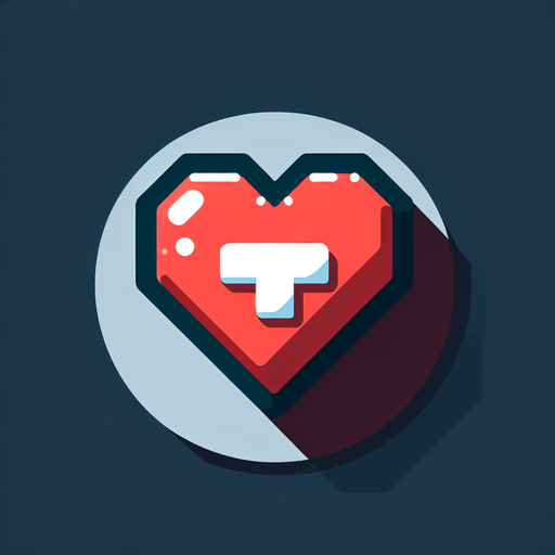 Single cartoon extra life heart. No drop shadows.
Single Game Texture. In-Game asset. 2d. Blank background. High contrast. No shadows..
Single Game Texture.  In-Game asset.  2d.  Blank background.  High contrast.  No shadows