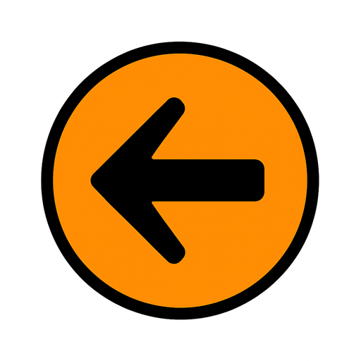 back button.
In-Game asset.  2d.  High contrast.  No shadows