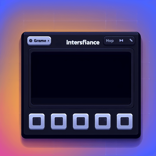 a basic empty ui popup with a black background.
Single Game Texture. In-Game asset. 2d. Blank background. High contrast. No shadows.