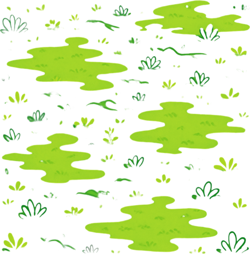 A pretty air view grass plain.
In-Game asset.  2d.  High contrast.  No shadows