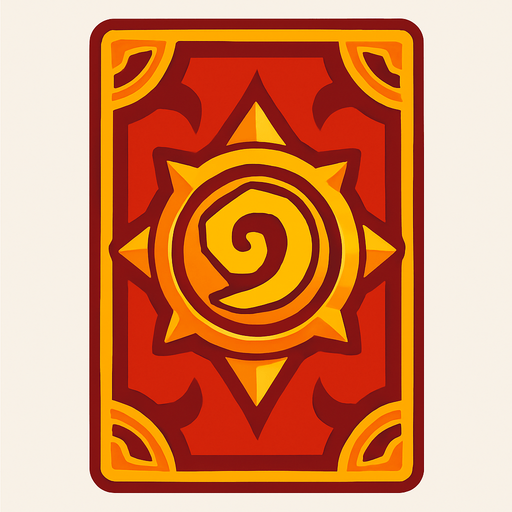 cardBack.
In-Game asset.  2d.  High contrast.  No shadows