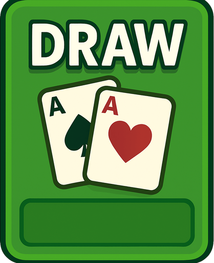 Change the text to say ‘Draw’