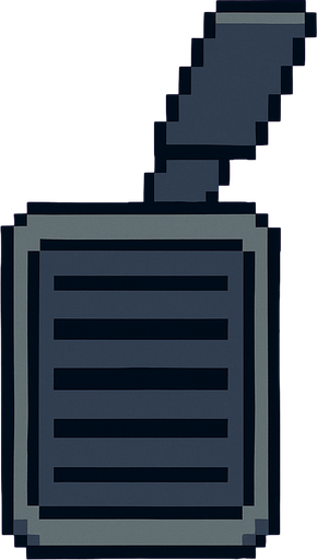 pixel art gas pedal bird's eye view.
In-Game asset.  2d.  High contrast.  No shadows