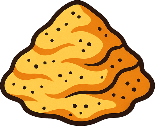 sand.
In-Game asset.  2d.  High contrast.  No shadows