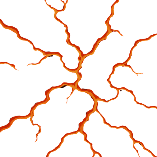 Magma oscura, ocupar toda la imagen, visto desde arriba.
In-Game asset.  2d.  High contrast.  No shadows