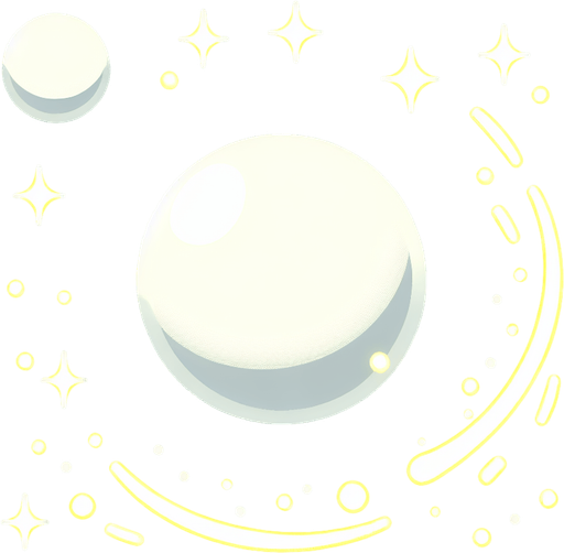 single rounded white bubble firefly trail.
Single Game Texture.  In-Game asset.  2d.  Blank background.  High contrast.  No shadows