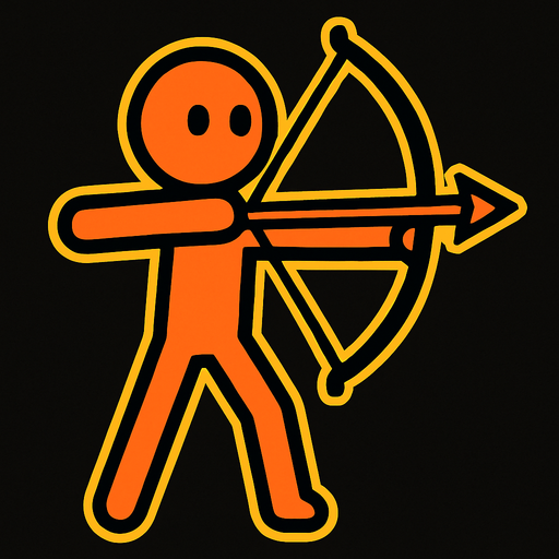 Cöp adam elinda yay olsun.
In-Game asset.  2d.  High contrast.  No shadows