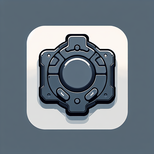 a grey touchpad.
Single Game Texture. In-Game asset. 2d. Blank background. High contrast. No shadows.