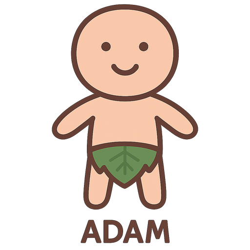 Adam
. No background. Transparent background. Blank background. No shadows. 2d. In-Game asset. flat
