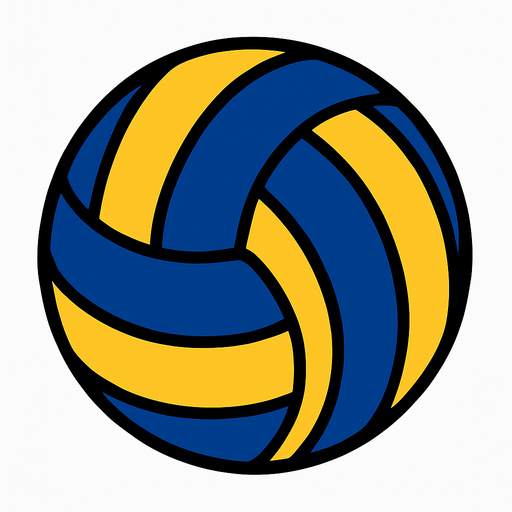 volleyball ball.
In-Game asset.  2d.  High contrast.  No shadows