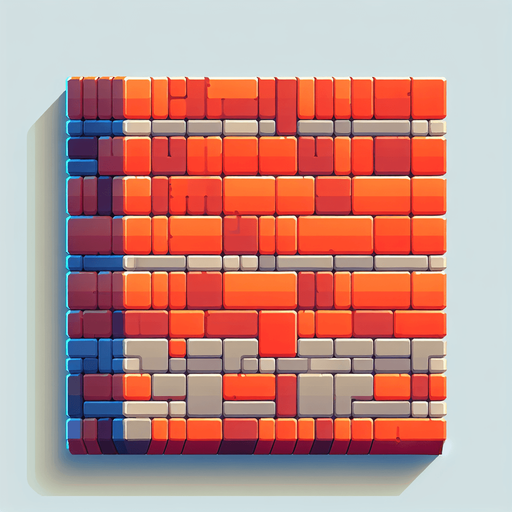 horizontal wall.
Single Game Texture.  In-Game asset.  2d.  Blank background.  High contrast.  No shadows