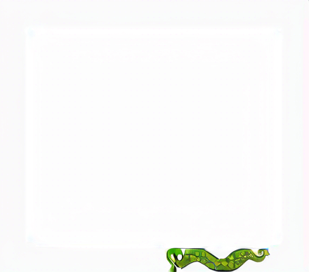 Some tree leafs and snakes.