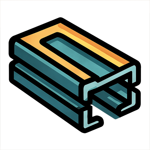 Stapler bullet.
In-Game asset.  2d.  High contrast.  No shadows