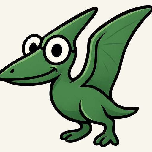 stylize the body, wings, tail and legs