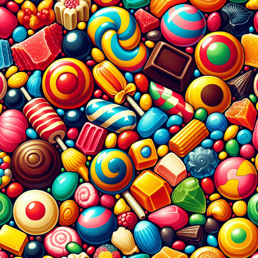seamless candy texture