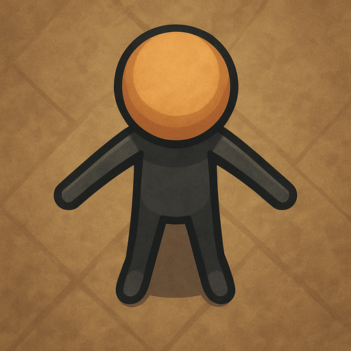 stickman top view.
In-Game asset