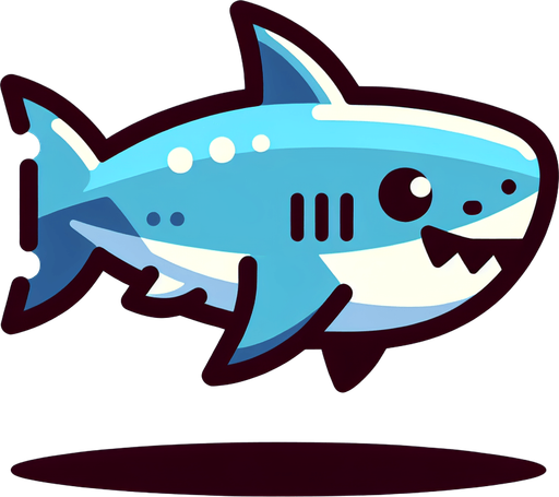 По кадровая анимация акулы.
Single Game Texture. In-Game asset. 2d. Blank background. High contrast. No shadows.