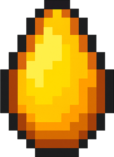 8 bit pineapple seed.
In-Game asset.  2d.  High contrast.  No shadows