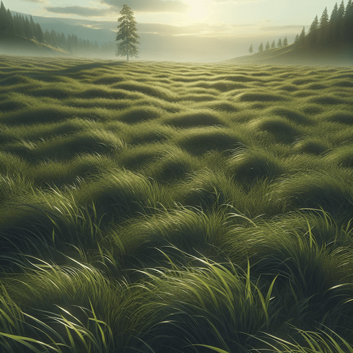 overview of a grass field.
Single Game Texture.  In-Game asset.  2d.  Blank background.  High contrast.  No shadows