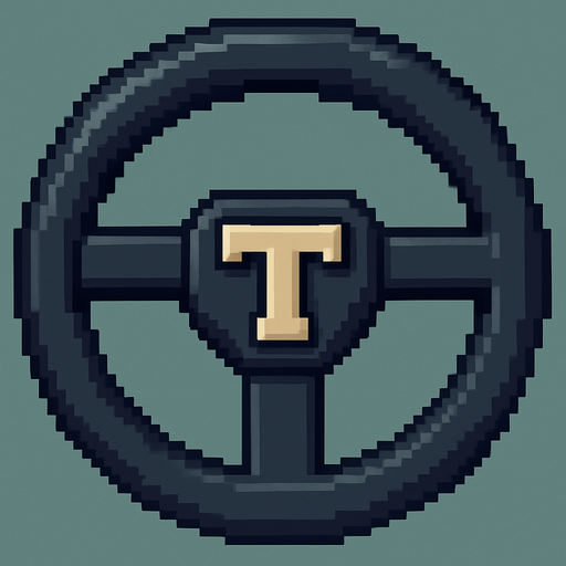 add a t in the middle of the steering wheel