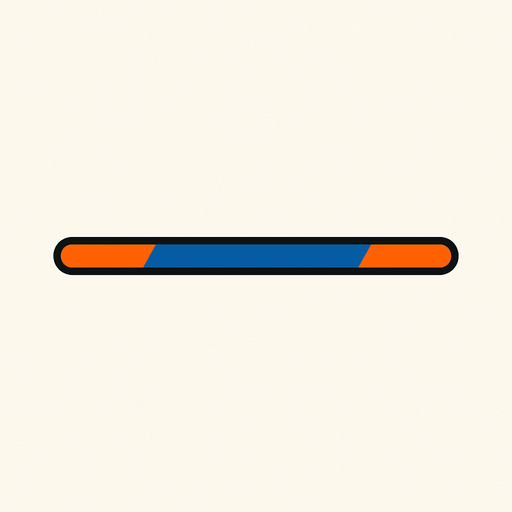 Línea.
In-Game asset.  2d.  High contrast.  No shadows