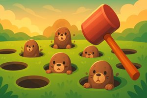 Whack-a-Mole Frenzy