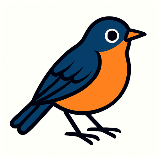 bird.
In-Game asset.  2d.  High contrast.  No shadows