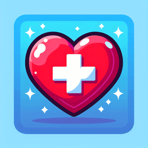 Single cartoon extra life heart. No drop shadows.
Single Game Texture. In-Game asset. 2d. Blank background. High contrast. No shadows..
Single Game Texture.  In-Game asset.  2d.  Blank background.  High contrast.  No shadows