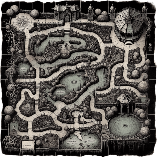 korkunç bir bahçe.
korkunç bir bahçe haritası