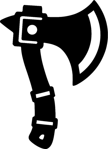 Black.
In-Game asset.  2d.  High contrast.  No shadows