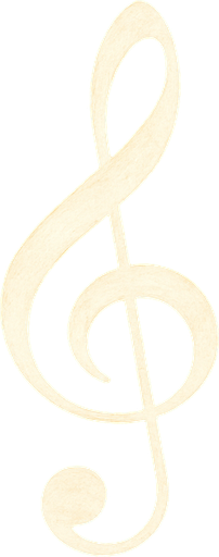 White Clef de sol