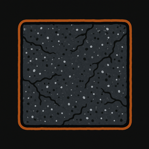 asvalt.
In-Game asset.  2d.  High contrast.  No shadows