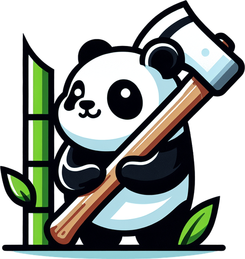 Worlds FRVR Panda with axe