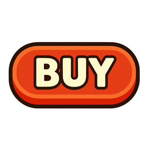 buy button.
In-Game asset.  2d.  High contrast.  No shadows