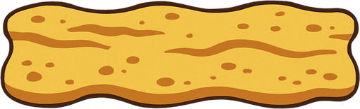 sand like a flat road.
In-Game asset.  2d.  High contrast.  No shadows