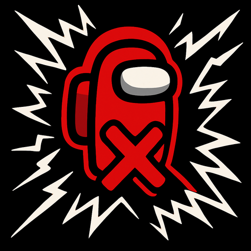 among us sabotageEffect.
In-Game asset.  2d.  High contrast.  No shadows