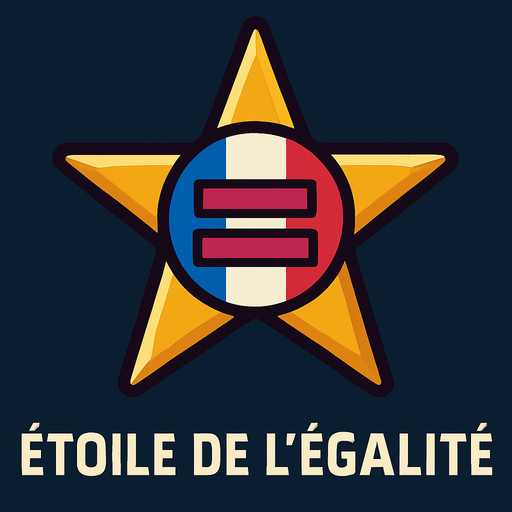 Étoile de l'égalité.
In-Game asset.  2d.  High contrast.  No shadows