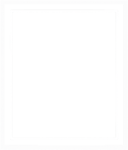 Black rectancle with simple white lined frame.
In-Game asset.  2d.  High contrast.  No shadows