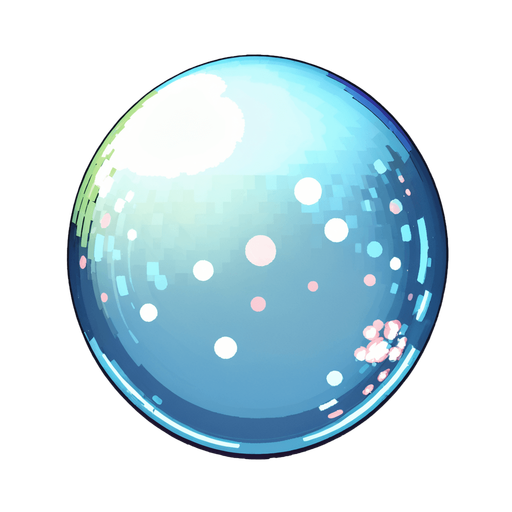 A popped bubble
