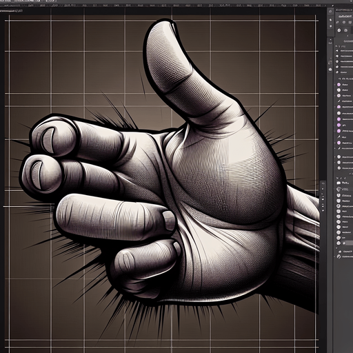 A hand with fingers will be slaps.
Single Game Texture. In-Game asset. 2d. Blank background. High contrast. No shadows.