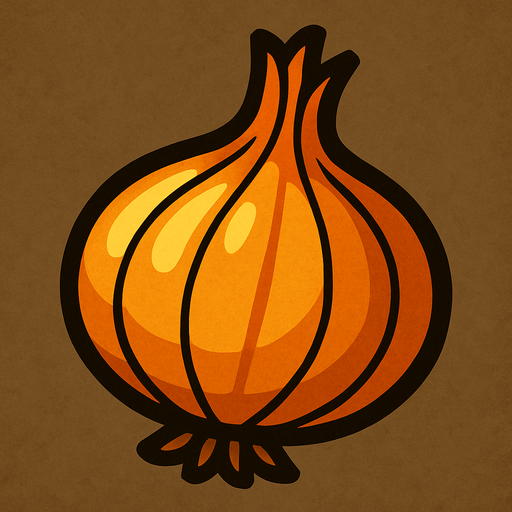 Onion.
In-Game asset.  2d.  High contrast.  No shadows