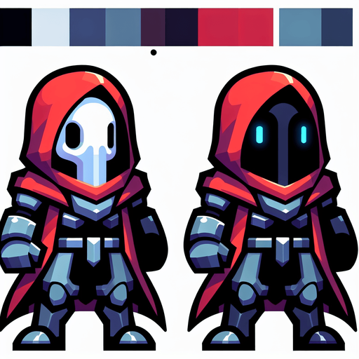 Enemy.
Single Game Texture. In-Game asset. 2d. Blank background. High contrast. No shadows.