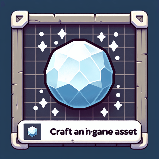 snow ball.
Single Game Texture.  In-Game asset.  2d.  Blank background.  High contrast